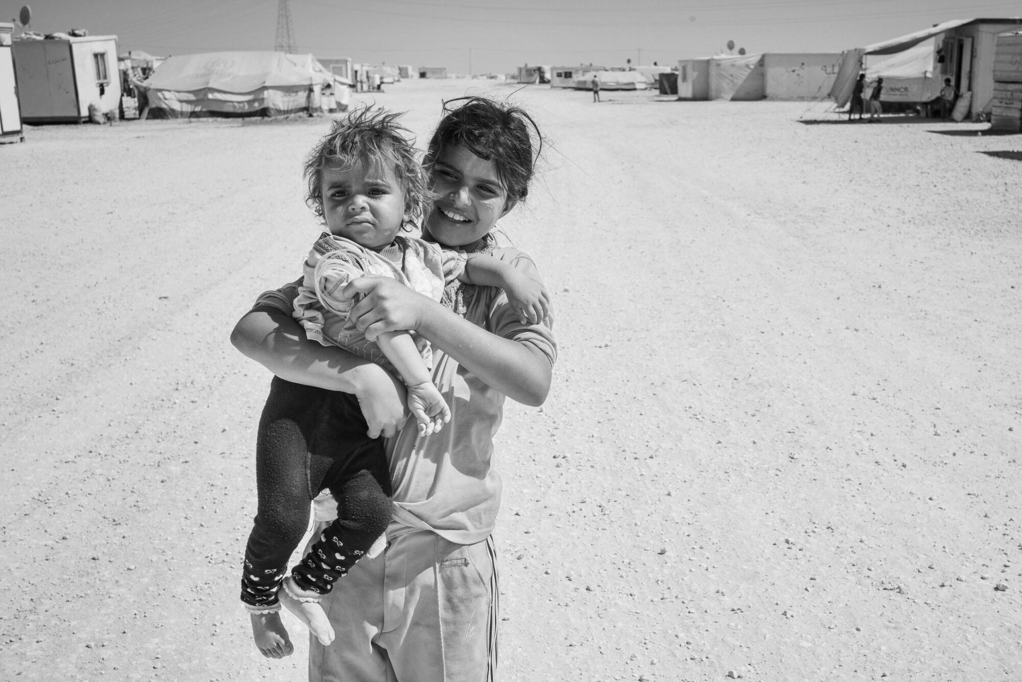 Amman, Za Aatari, Jordanien, 26. August 2014 - Za Aatari, Fluechtingscamp in der Wueste von Jordanien.