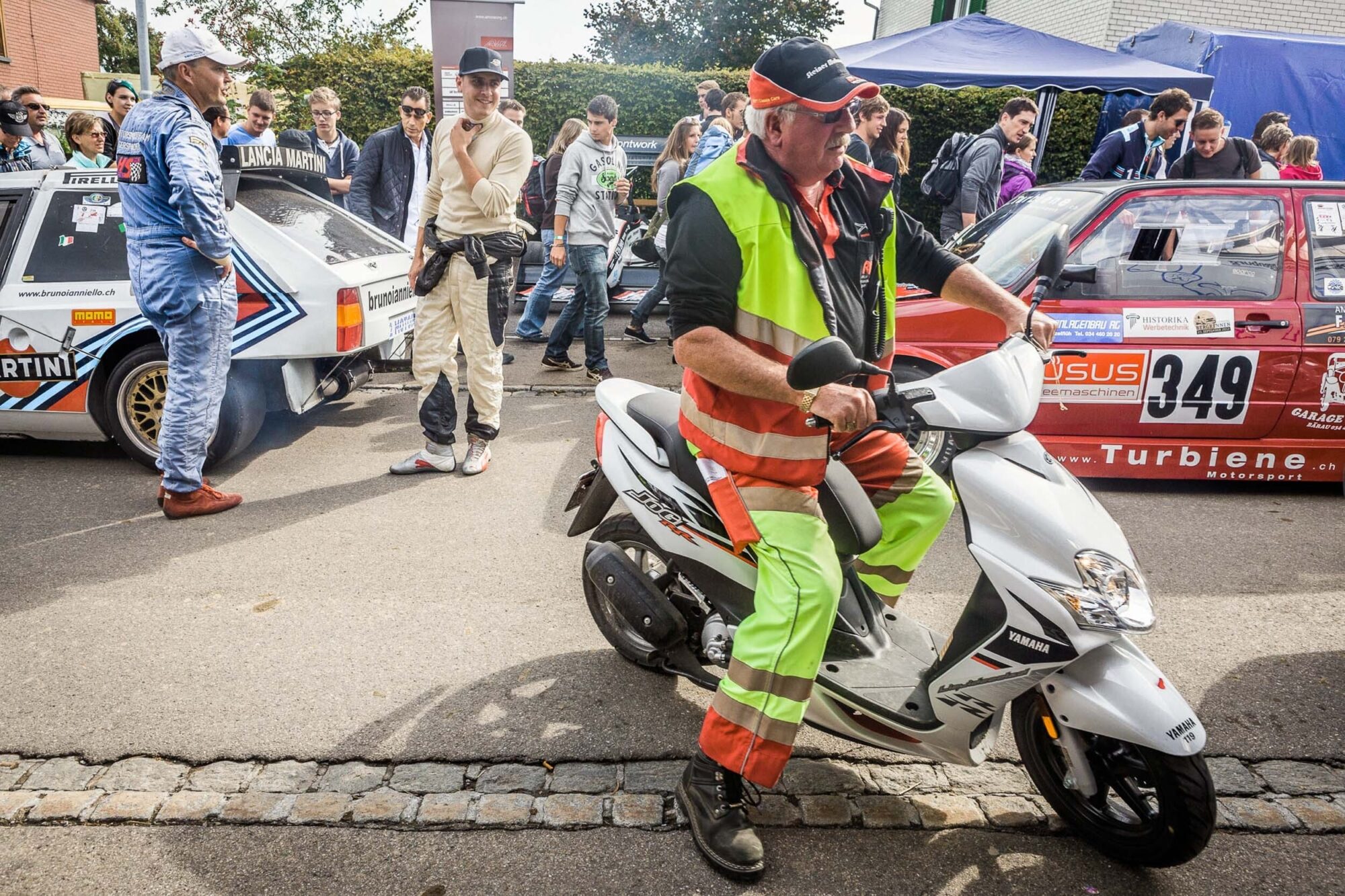 Hemberg, St. Gallen, Schweiz, 23. September 2012 - Bergrennen in Hemberg.
