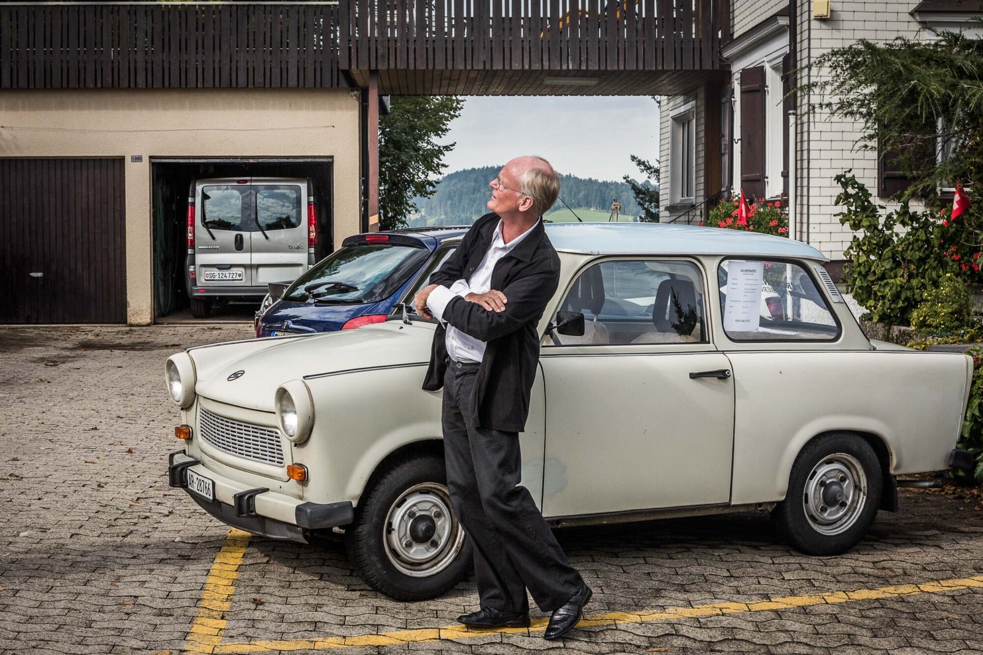 Hemberg, St. Gallen, Schweiz, 23. September 2012 - Bergrennen in Hemberg.