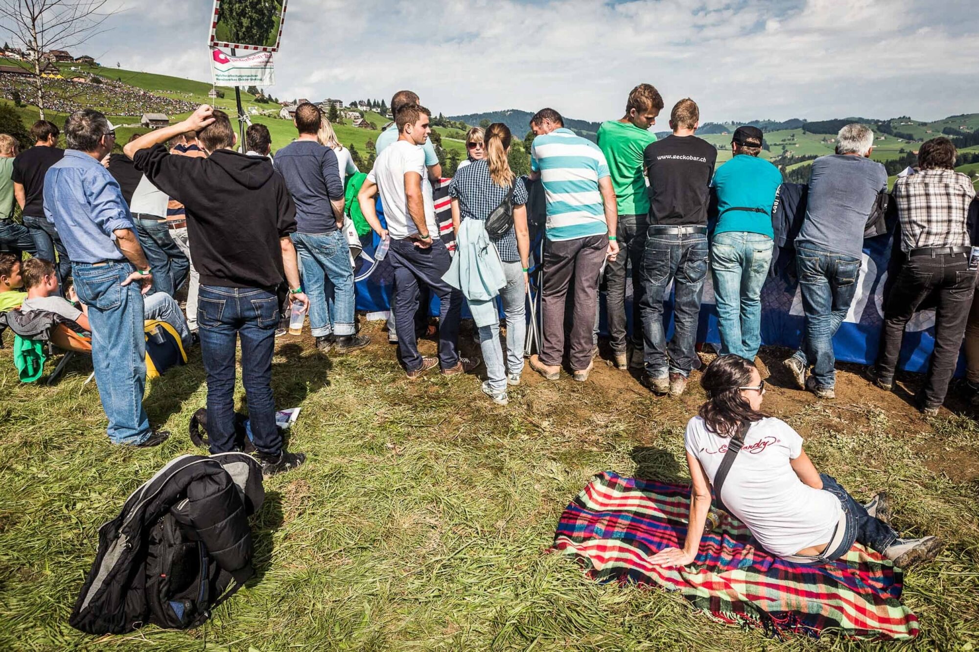 Hemberg, St. Gallen, Schweiz, 23. September 2012 - Bergrennen in Hemberg.