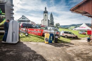 Hemberg, St. Gallen, Schweiz, 23. September 2012 - Bergrennen in Hemberg.