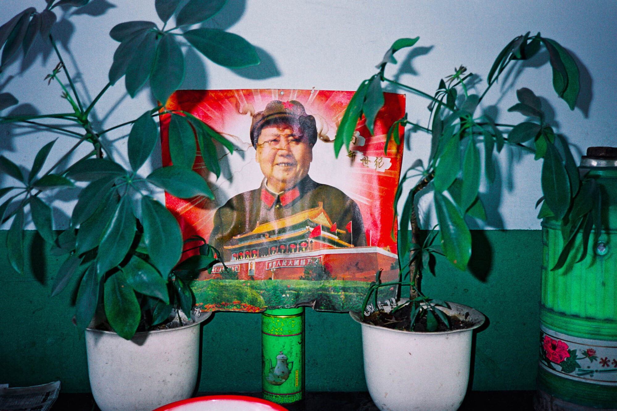 CHINA REPORTAGE IM MAERZ UND APRIL 2005

MAO ZE DONG ALS WANDPLAKAT. BILD AUS CHINA FUER EINE AUSSTELLUNG IN ST. GALLEN

PHOTO BY DANIEL AMMANN