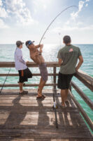 Naples, Florida, USA, 16. April 2013 - White House in Orlando der Familie Eugster, Pier und Einkauf.