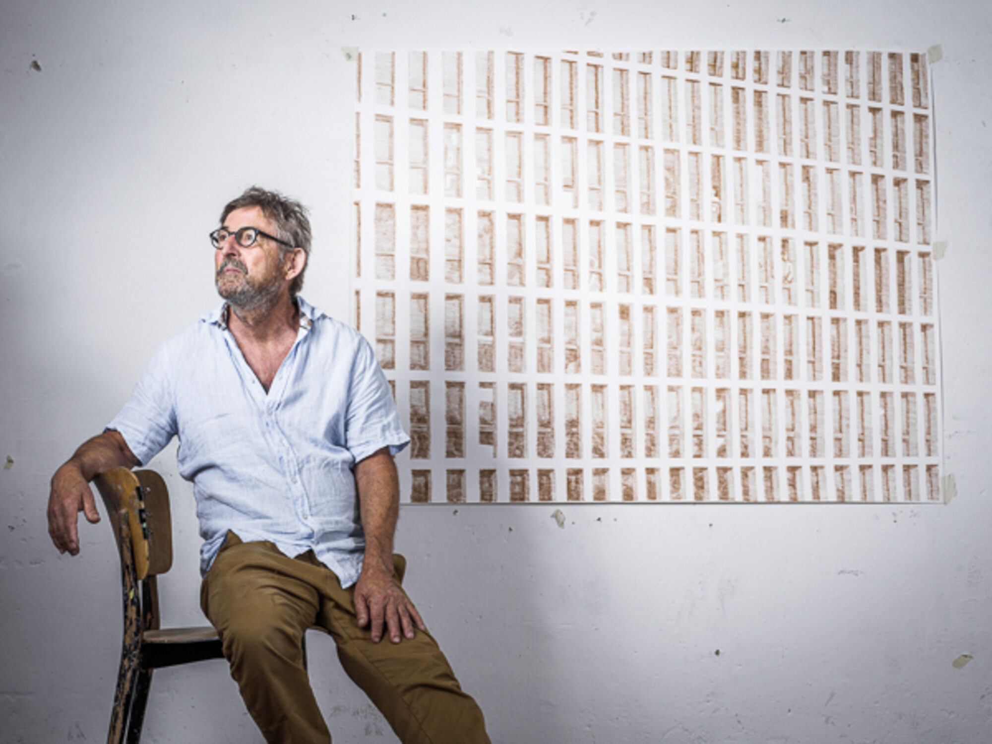 Buehler, Appenzell Ausserrhoden, Schweiz, 15. August 2012 - Hans Schweiz, Kuenstler.