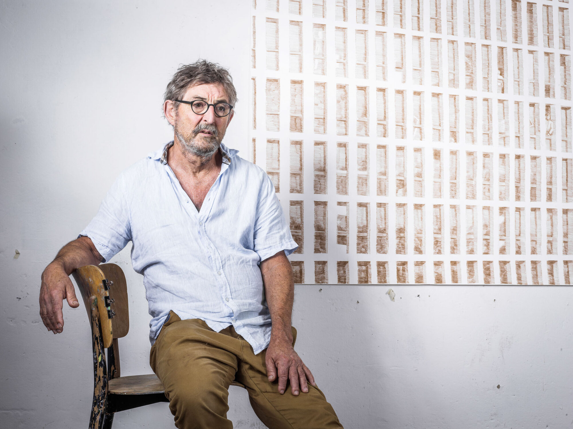 Buehler, Appenzell Ausserrhoden, Schweiz, 15. August 2012 - Hans Schweiz, Kuenstler.