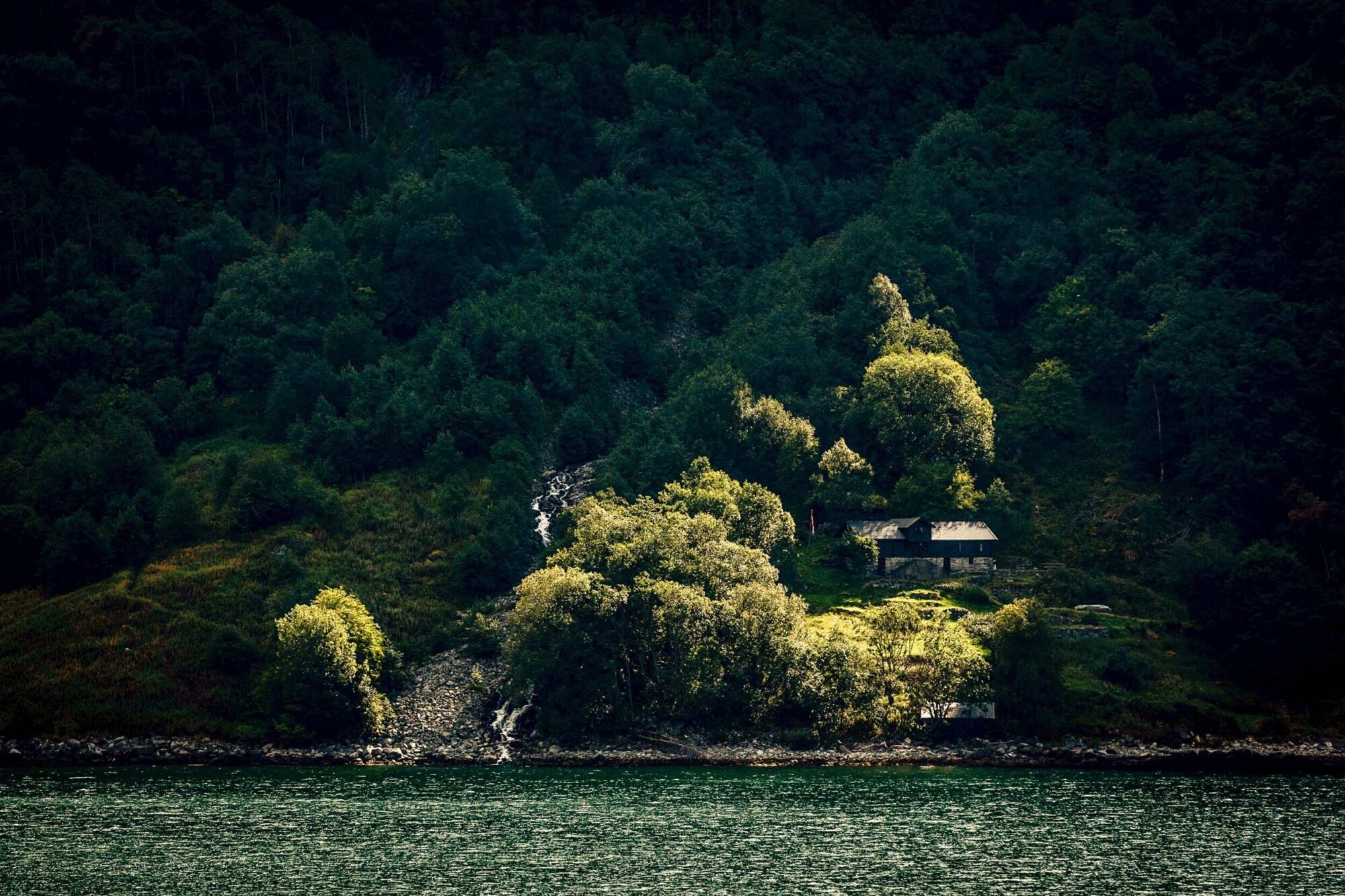 Geiranger, Molde, Norwegen, 27. August 2013 - Geiranger, Trollstigen, Molde, Reise mit der Midnatsol auf die Hurtigruten.