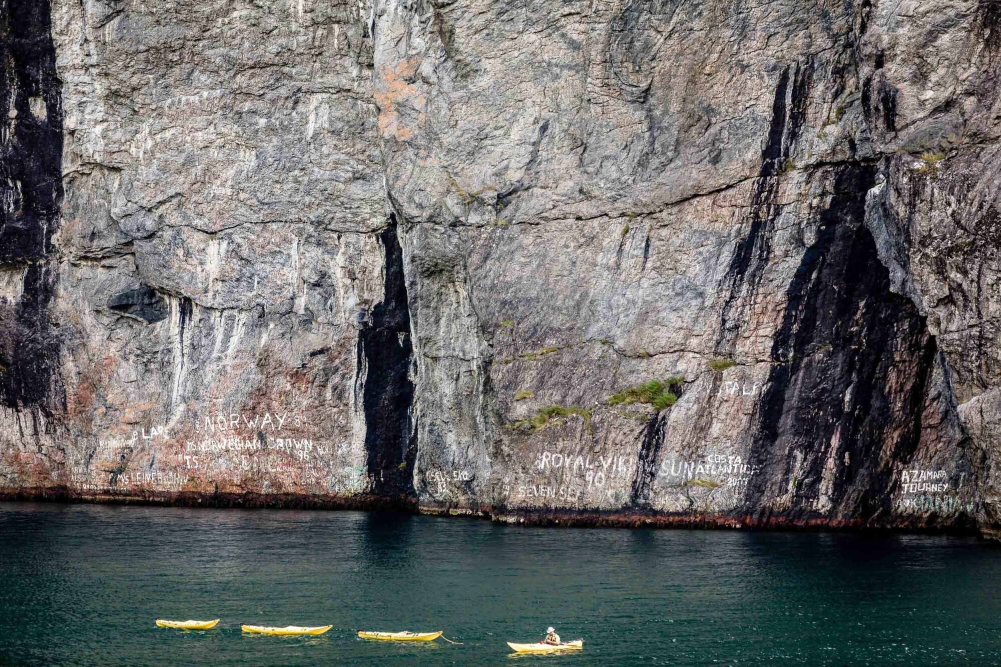 Geiranger, Molde, Norwegen, 27. August 2013 - Geiranger, Trollstigen, Molde, Reise mit der Midnatsol auf die Hurtigruten.