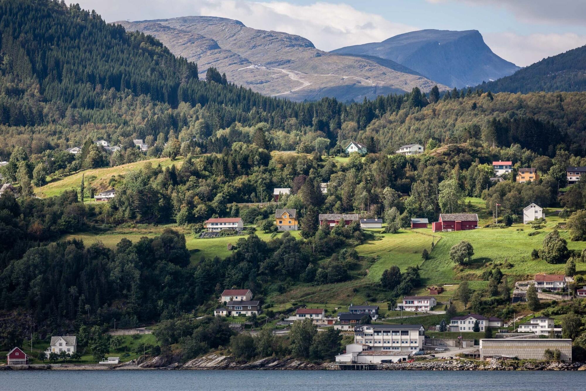 Geiranger, Molde, Norwegen, 27. August 2013 - Geiranger, Trollstigen, Molde, Reise mit der Midnatsol auf die Hurtigruten.