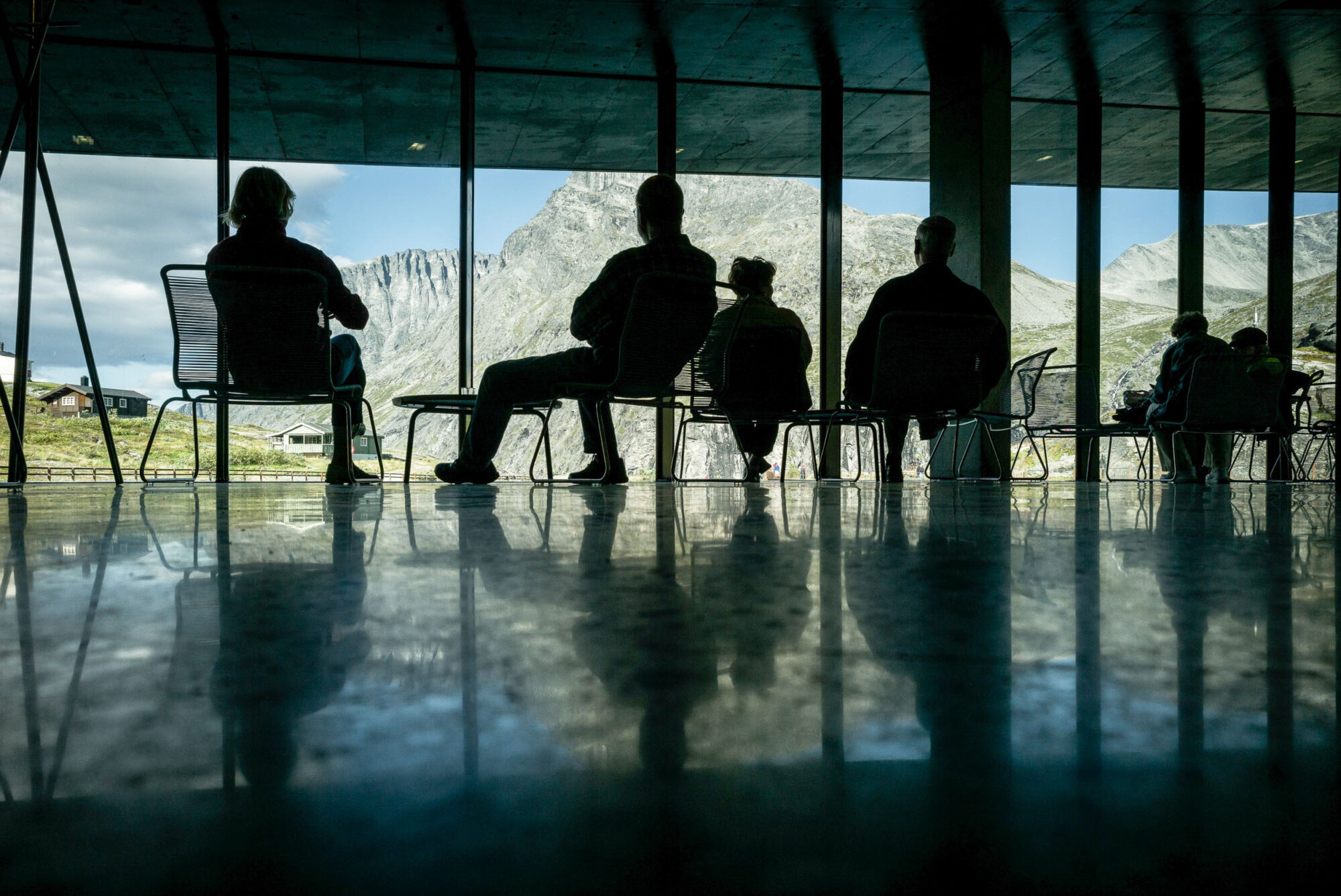 Geiranger, Molde, Norwegen, 27. August 2013 - Geiranger, Trollstigen, Molde, Reise mit der Midnatsol auf die Hurtigruten.