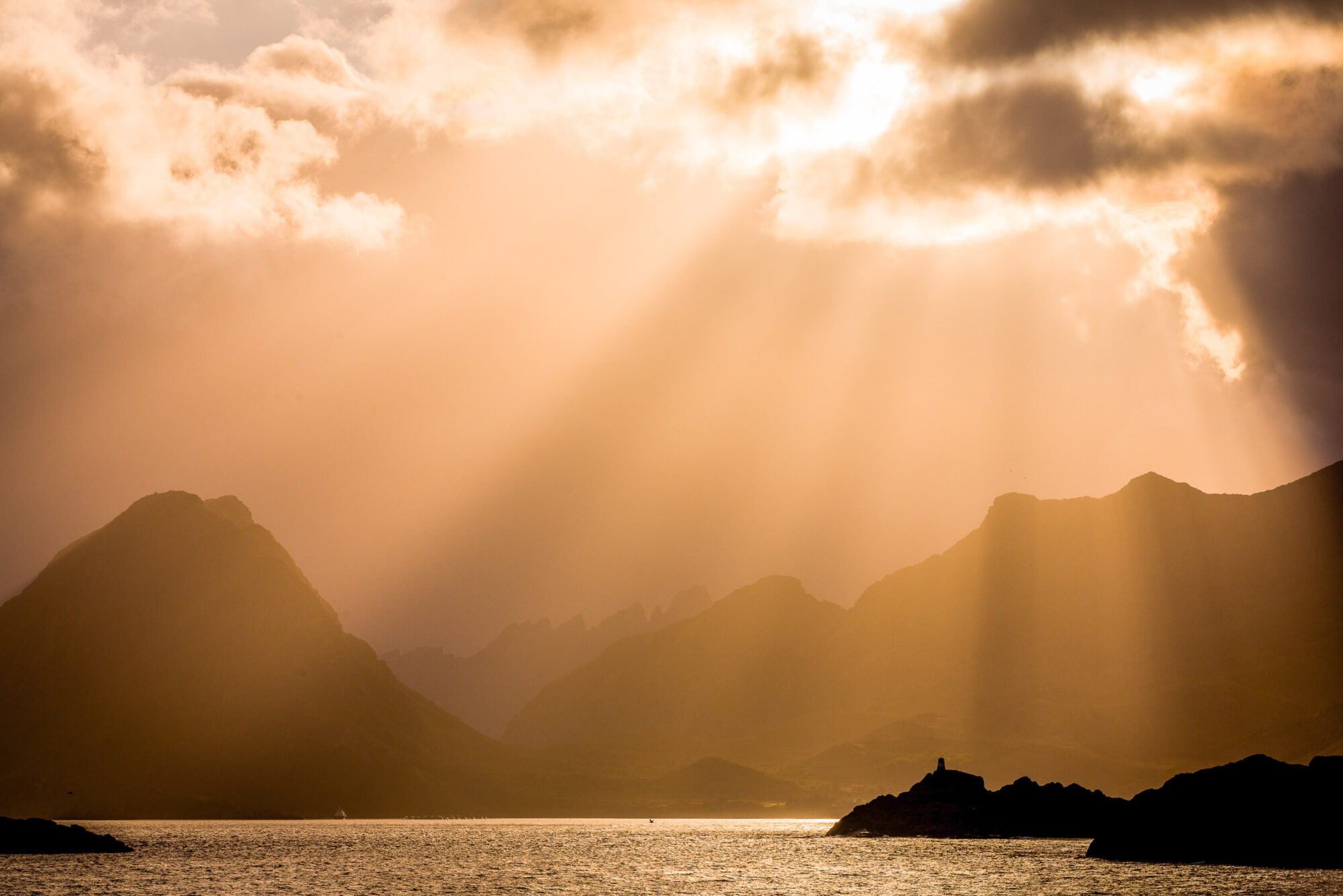 Lofoten, Norwegen, 29. August 2013 - Vikinger Fest auf den Lofoten, Reise mit der Midnatsol auf die Hurtigruten.