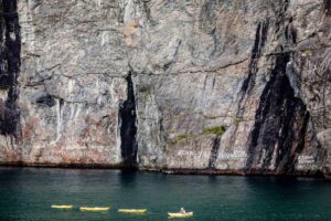 Geiranger, Molde, Norwegen, 27. August 2013 - Geiranger, Trollstigen, Molde, Reise mit der Midnatsol auf die Hurtigruten.