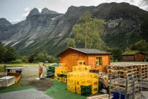 Geiranger, Molde, Norwegen, 27. August 2013 - Geiranger, Trollstigen, Molde, Reise mit der Midnatsol auf die Hurtigruten.