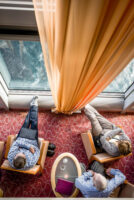 Trondheim, Norwegen, 28. August 2013 - Stadtrundfahrt mit dem Velo in Trondheim, Reise mit der Midnatsol auf die Hurtigruten.