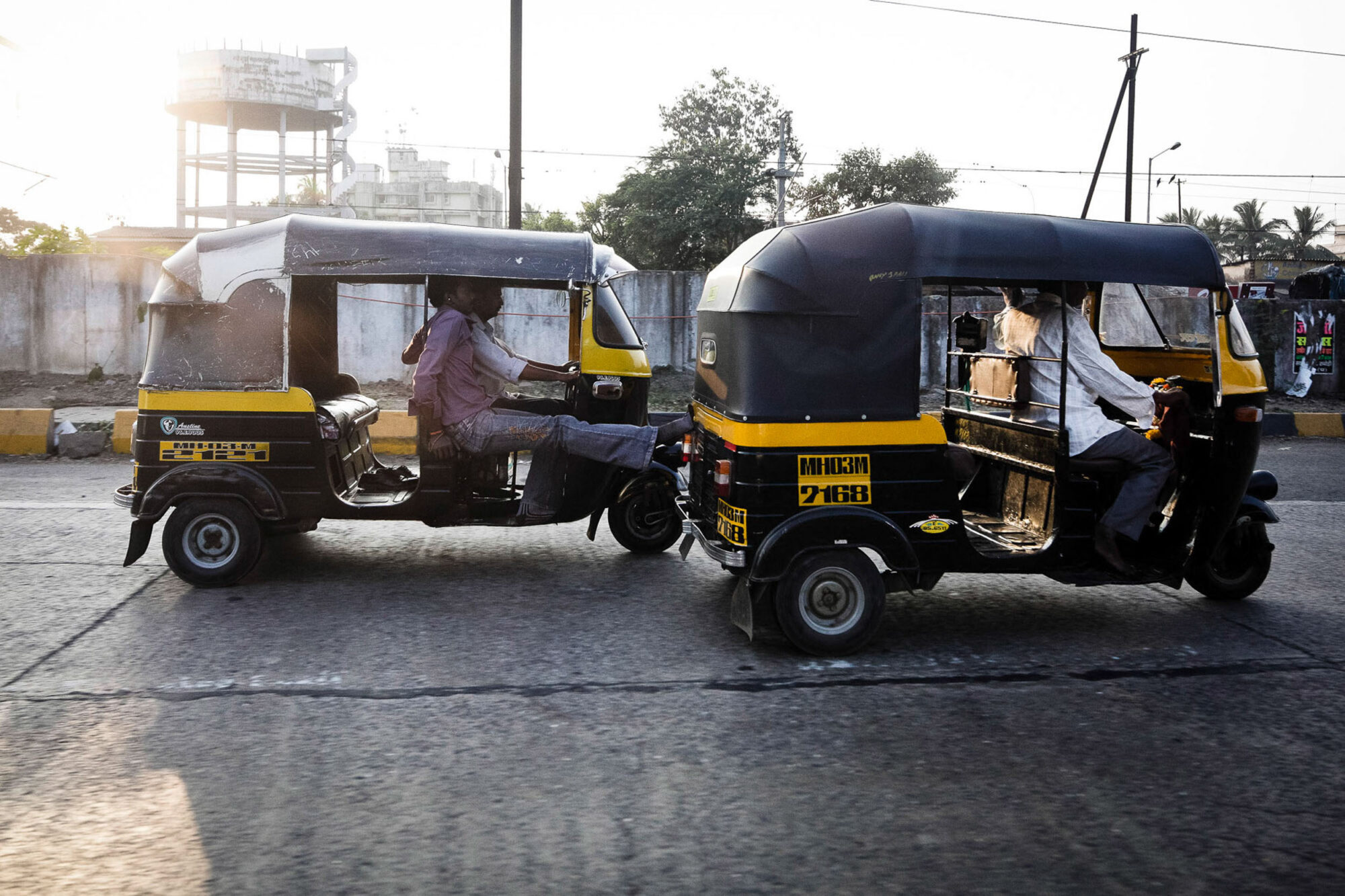 Mumbai. Indien, 1. Dezember 2010 - Mumbai in Indien.