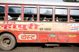 Mumbai. Indien, 1. Dezember 2010 - Mumbai in Indien.