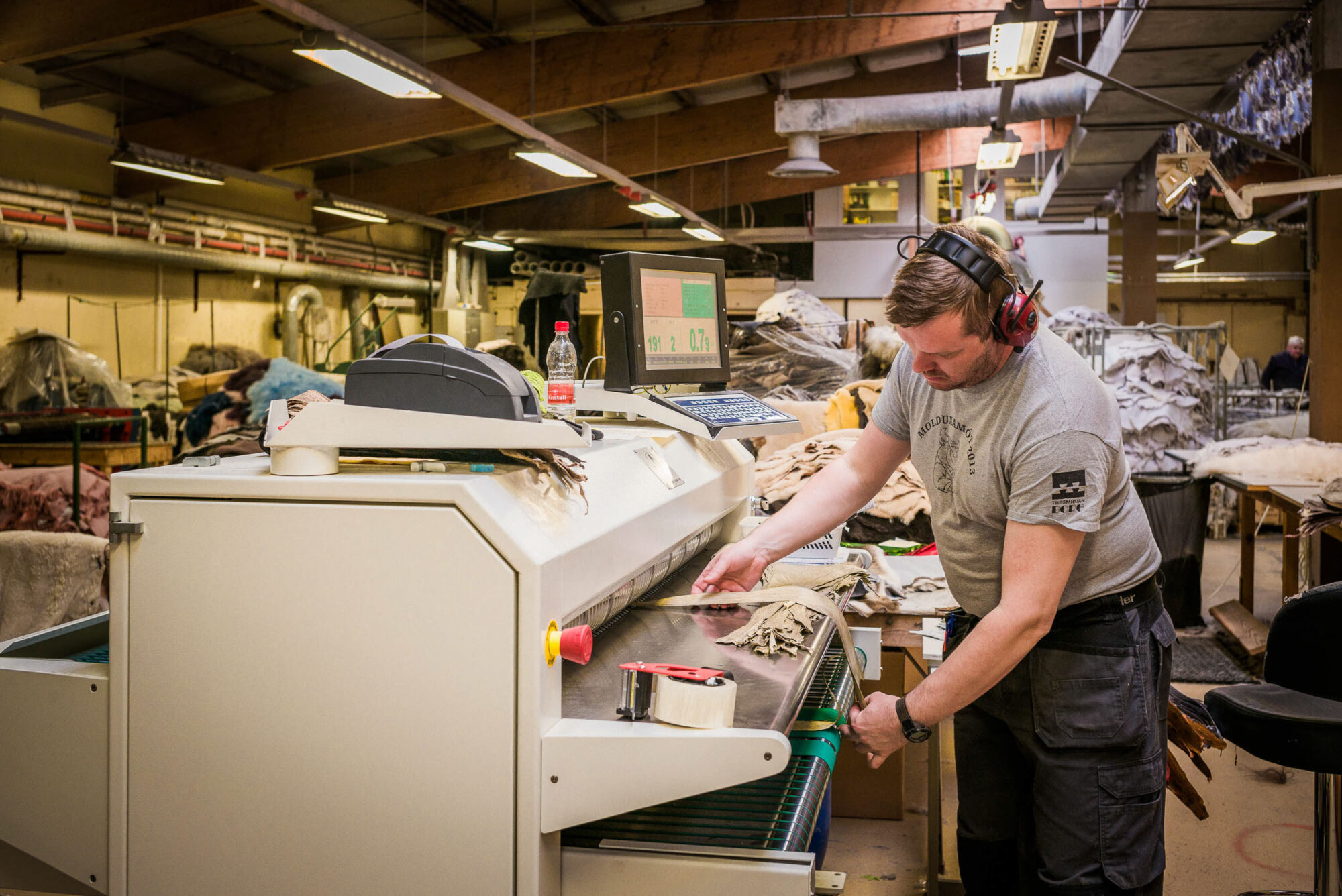 Saudarkrokur, Island, 12. Mai 2016 - Reportage in Island, Saudarkrokur, Fish Leather.