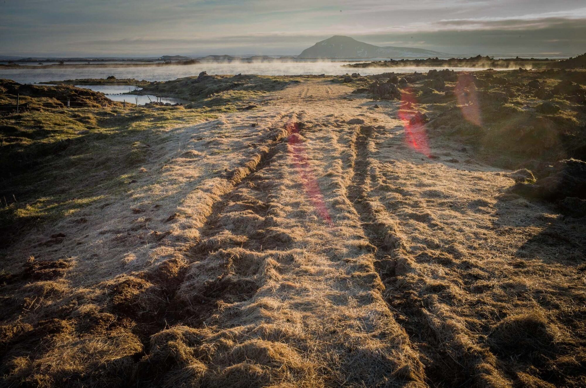 Akureyri, Island, 15. Mai 2016 - Reportage in Island, Akureyri nach Myvatn See im Abendlicht