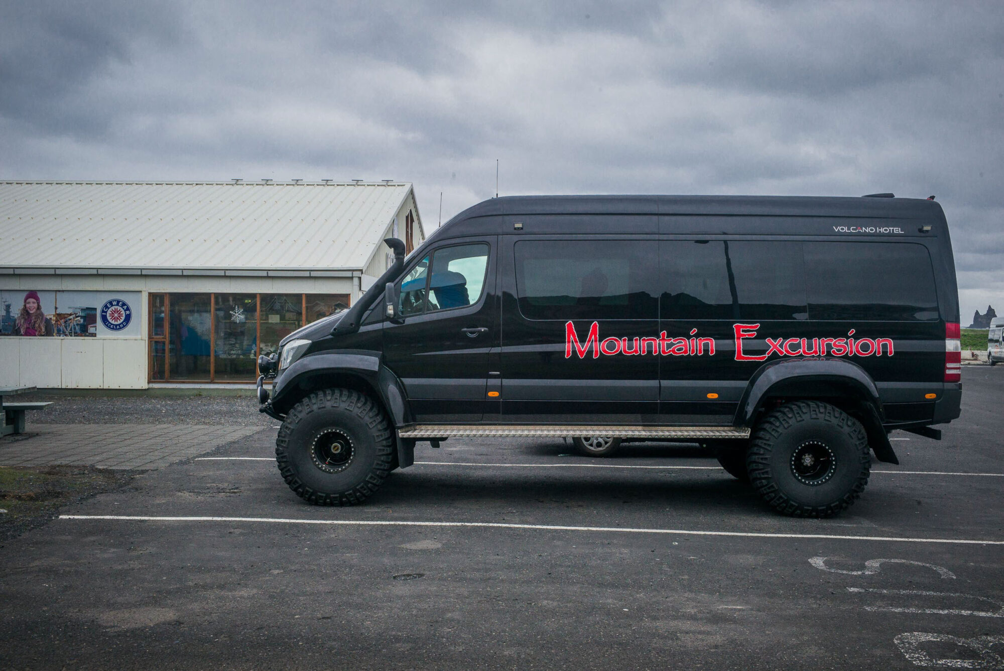 Myvatn, Hoefl, Island, 17. Mai 2016 - Reportage in Island, Schwarzer Strand und Wasserfall und Hot Pot.