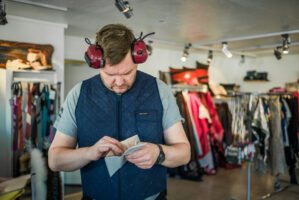 Saudarkrokur, Island, 12. Mai 2016 - Reportage in Island, Saudarkrokur, Fish Leather.