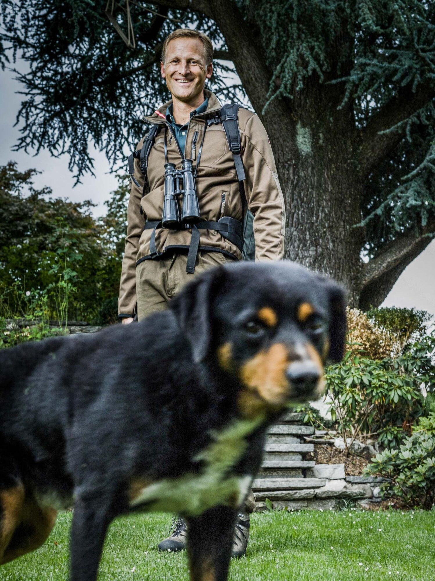 St. Gallen, Schweiz, 7. September 2011 - Abel Jan Tasman ist Jaeger.
