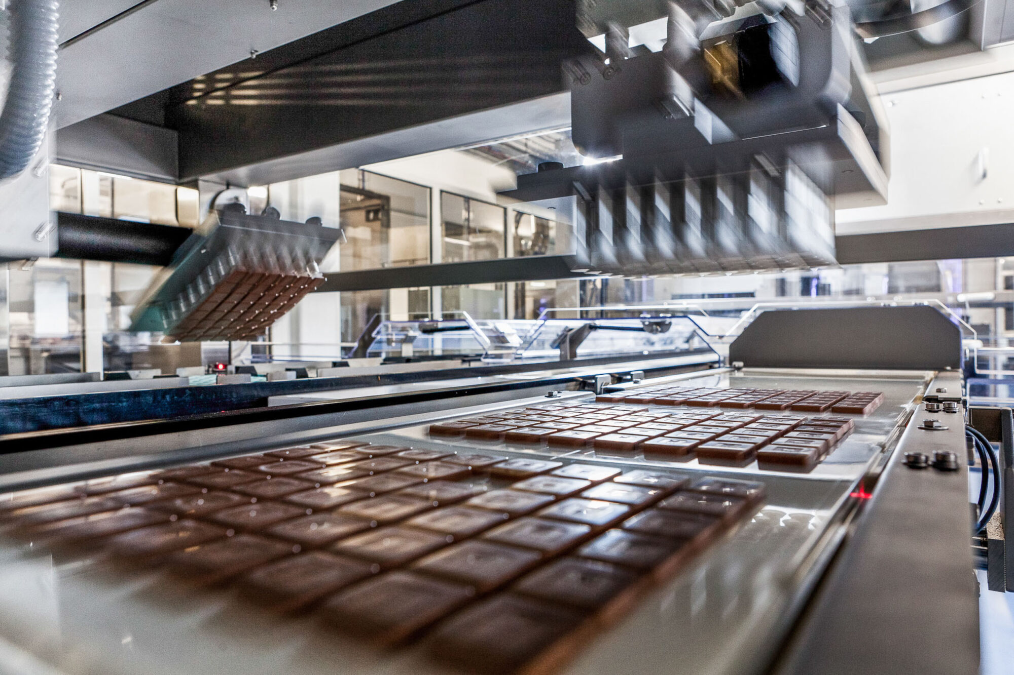 Broc, Schweiz, 20. Januar 2011 - Knobel Maschine in Broc.