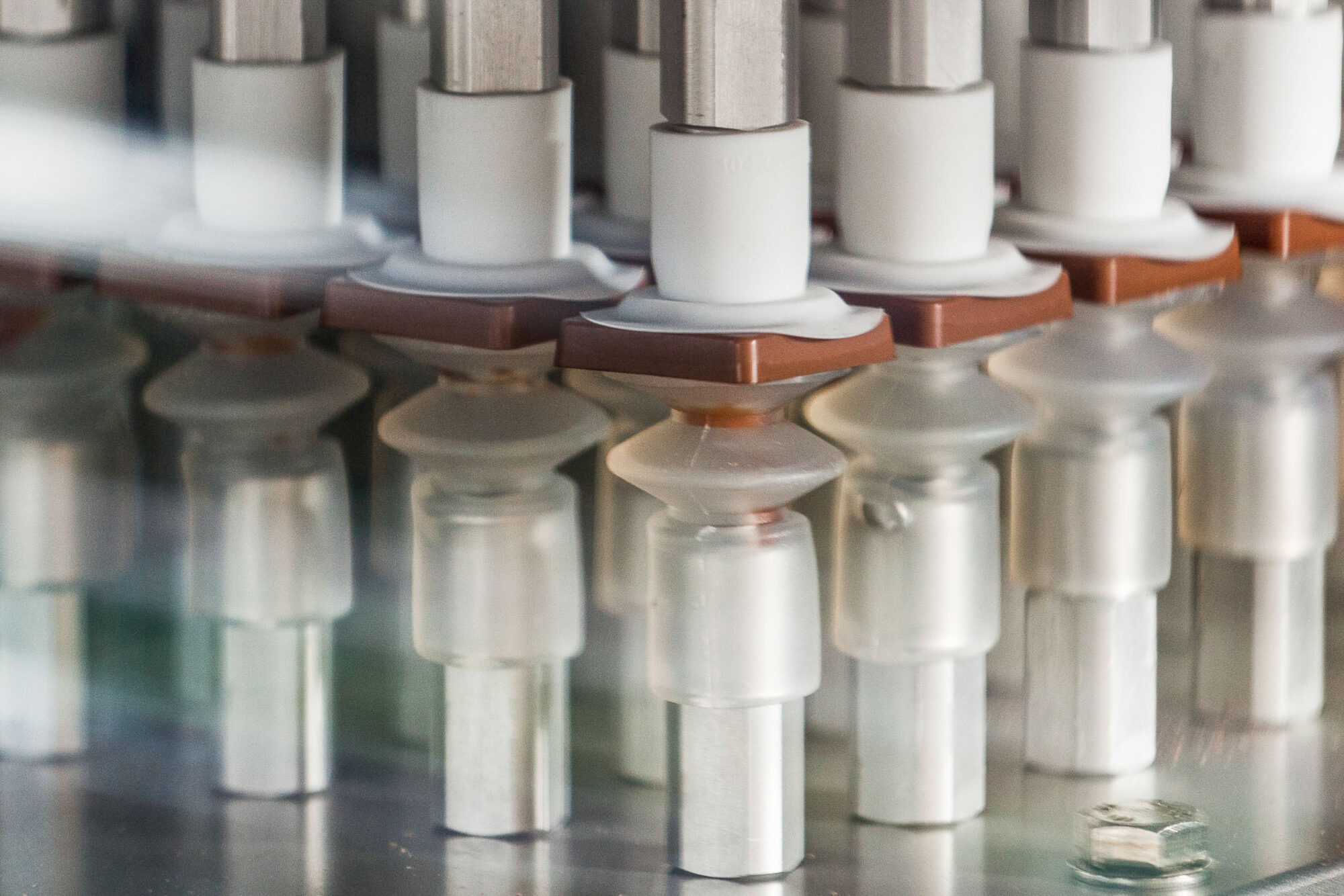 Broc, Schweiz, 20. Januar 2011 - Knobel Maschine in Broc.