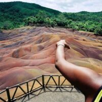 MAURITIUS,17.MAERZ02 -  Ferien auf der Insel Mauritius. Terre Rouge, Rote Erde, Naturphaenomen auf der Ferieninsel.

photo by Daniel Ammann