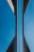 Vaduz, Licehtenstein, 25. August 2016 - Kunst von Roman Signer im oeffentlichen Raum.