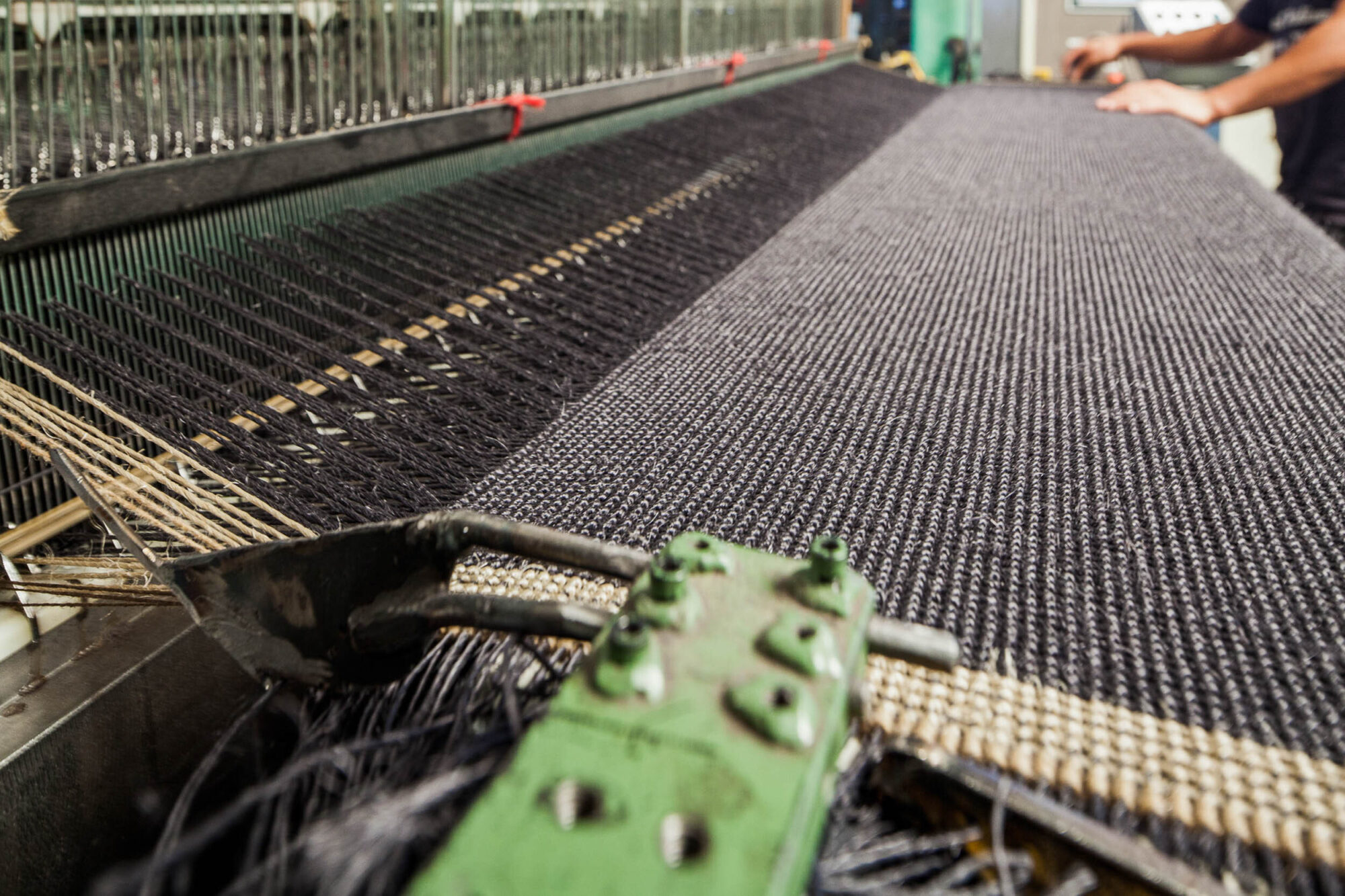 Langental, Bern, Schweiz, 23. August 2011 - Ruckstuhl Teppich in Langental.