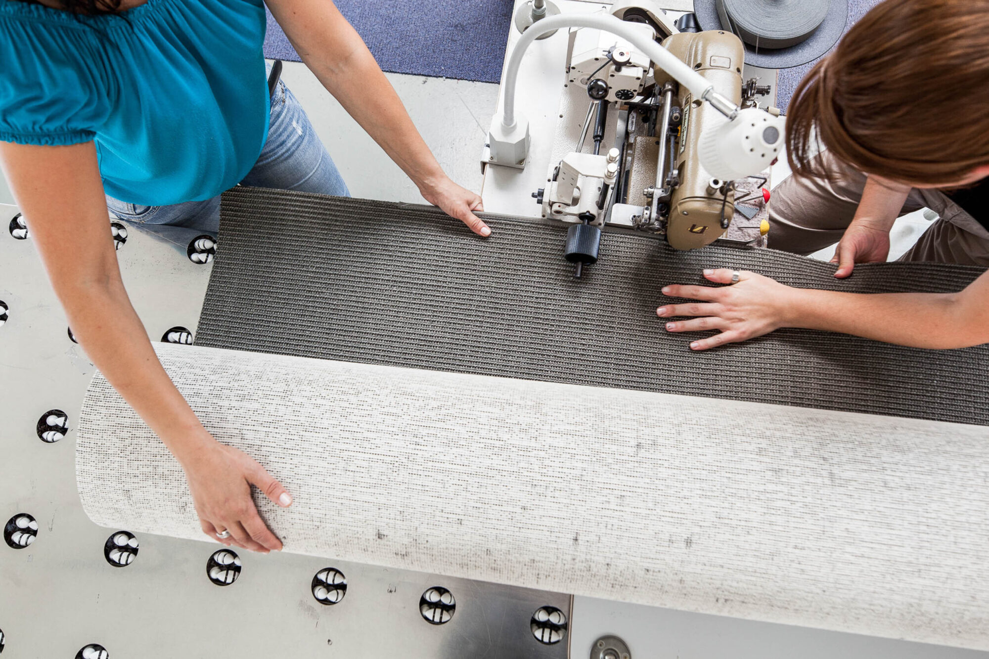 Langental, Bern, Schweiz, 23. August 2011 - Ruckstuhl Teppich in Langental.