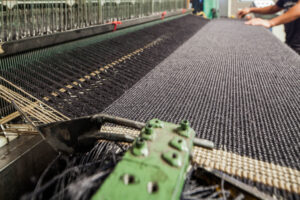 Langental, Bern, Schweiz, 23. August 2011 - Ruckstuhl Teppich in Langental.