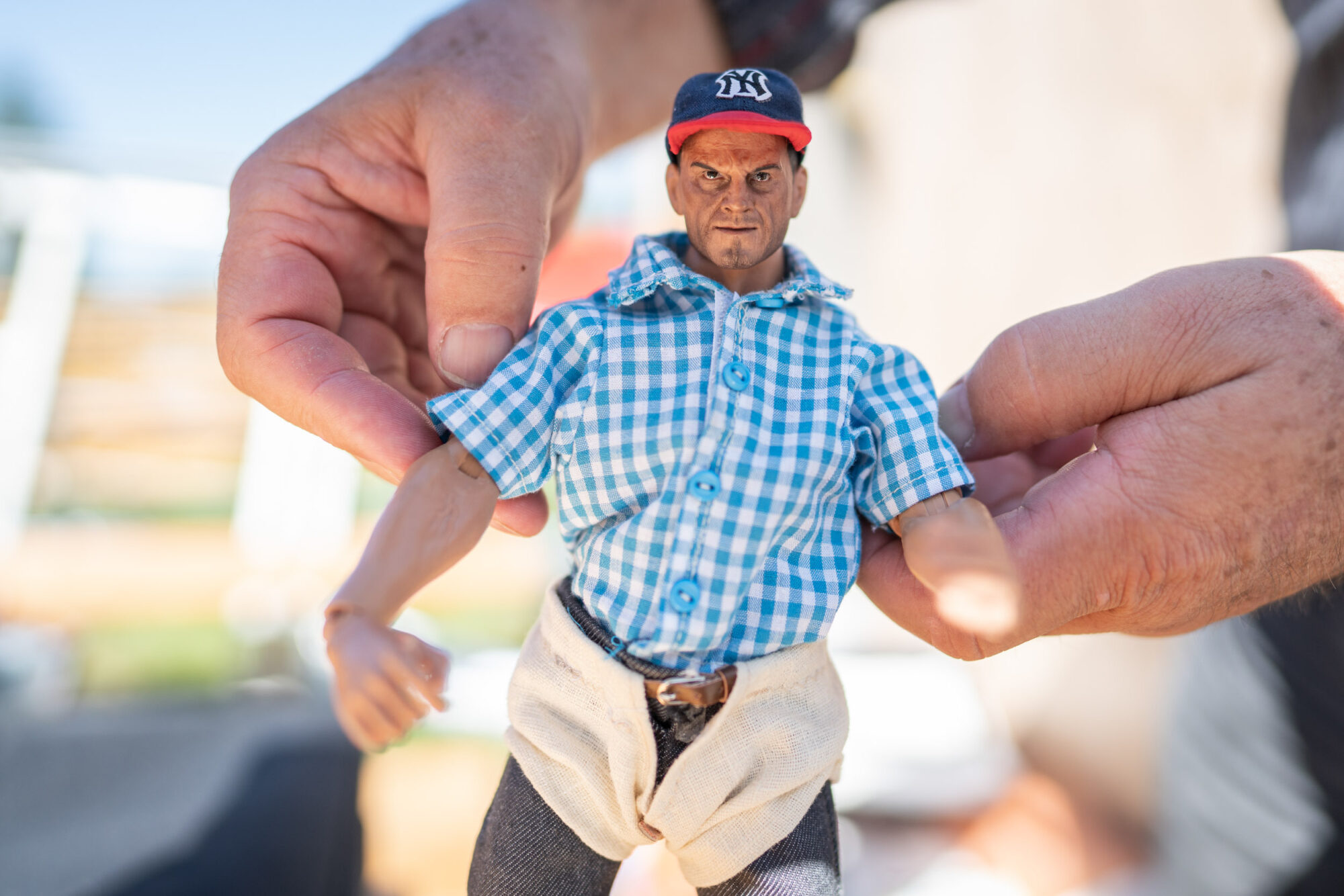 Schwaegalp, St. Gallen, Schweiz, 11. August 2019 - Schwaegalp Schwinget, Berg Kranzfest, Sport.