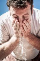 St. Gallen, Schweiz, 19. August 2012 - Schwaegalp Schwingen Projekt.