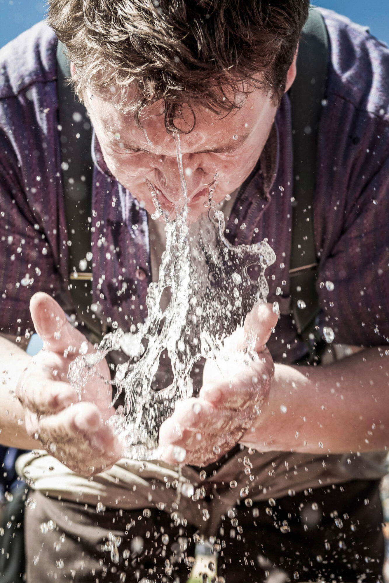 St. Gallen, Schweiz, 19. August 2012 - Schwaegalp Schwingen Projekt.