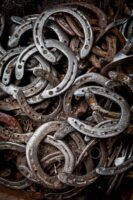 Heldswil, Frauenfeld, Thurgau, Schweiz, 6. August 2010 - Stefan Wehrli, Hufschmied.