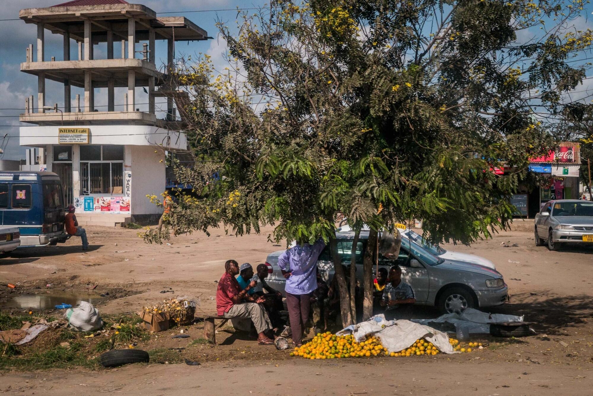 Dar Es Salaam, Tansania, 5. Juli 2014  - Reportage in Tansania mit Werner Spitteler ueber Malaria, Artemisia Annua, Moringa und Mineralien.