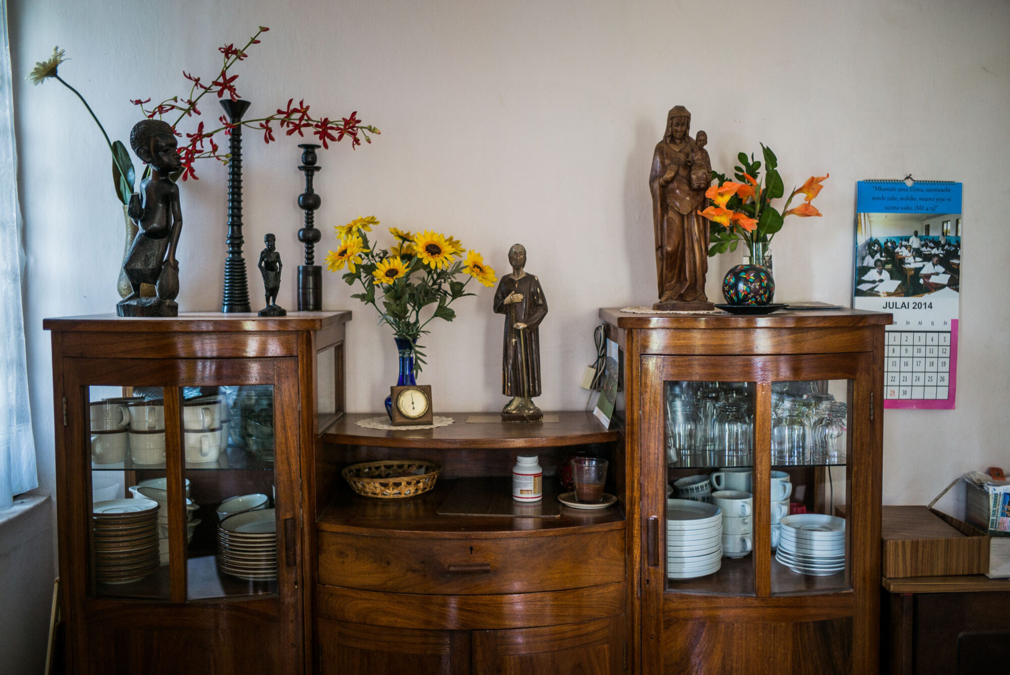 Dar Es Salaam, Tansania, 5. Juli 2014  - Josefata Scheuermann, Baldegger Schwester. Reportage in Tansania mit Werner Spitteler ueber Malaria, Artemisia Annua, Moringa und Mineralien.