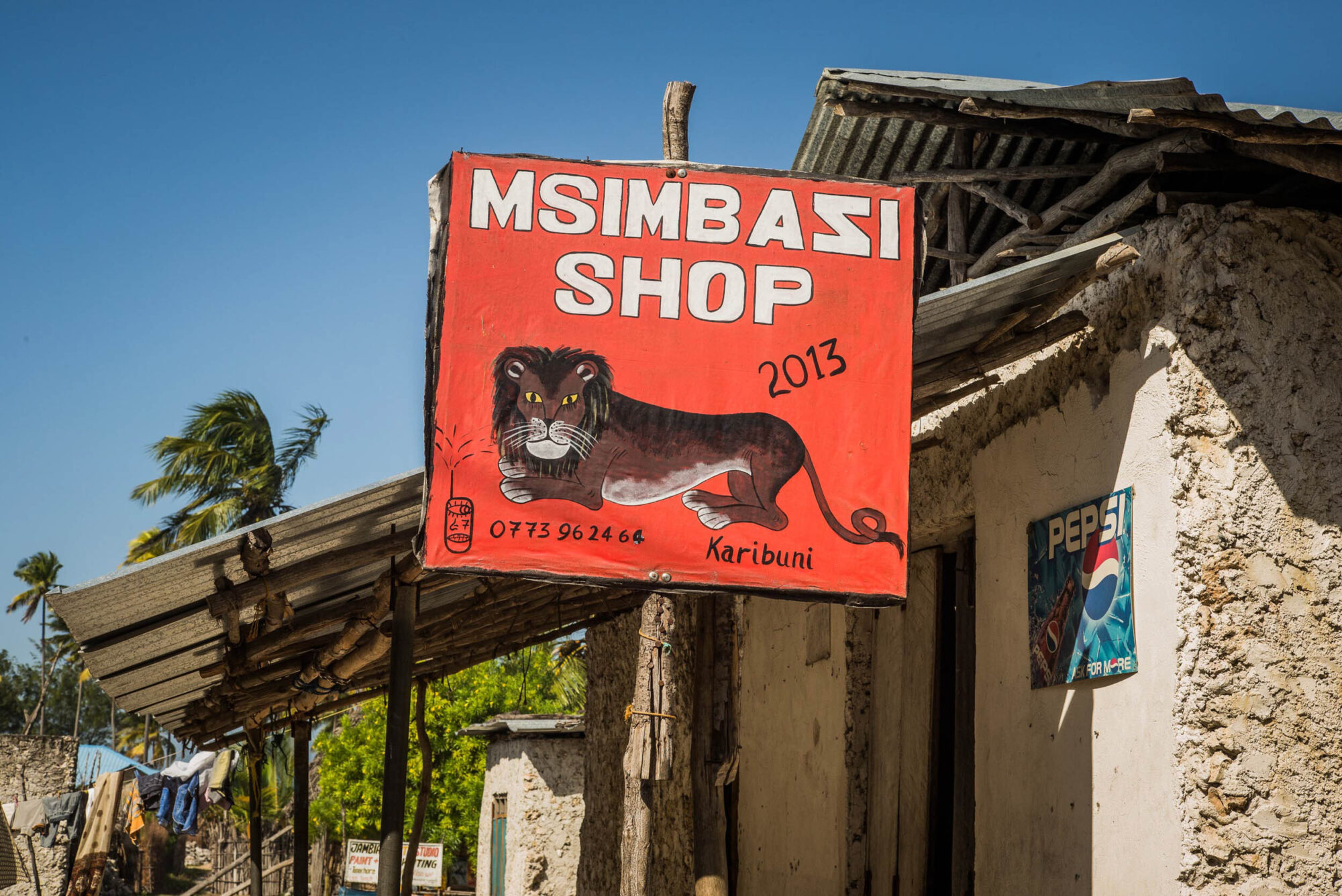 Sansibar, Tansania, 13. Juli 2014  - Ferien auf Sansibar mit Lilli, Marie und Nadja. Reportage in Tansania und Sansibar mit Werner Spitteler ueber Malaria, Artemisia Annua, Moringa und Mineralien.