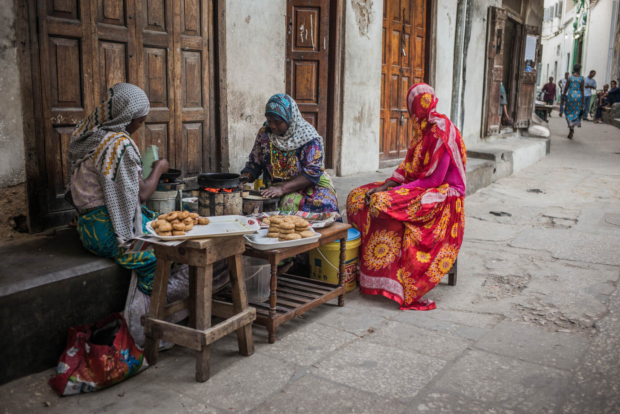 Sansibar, Tansania, 15. Juli 2014 - Ferien mit Lilli, Marie und Nadja auf Sansibar. Reportage in Tansania und Sansibar mit Werner Spitteler ueber Malaria, Artemisia Annua, Moringa und Mineralien.