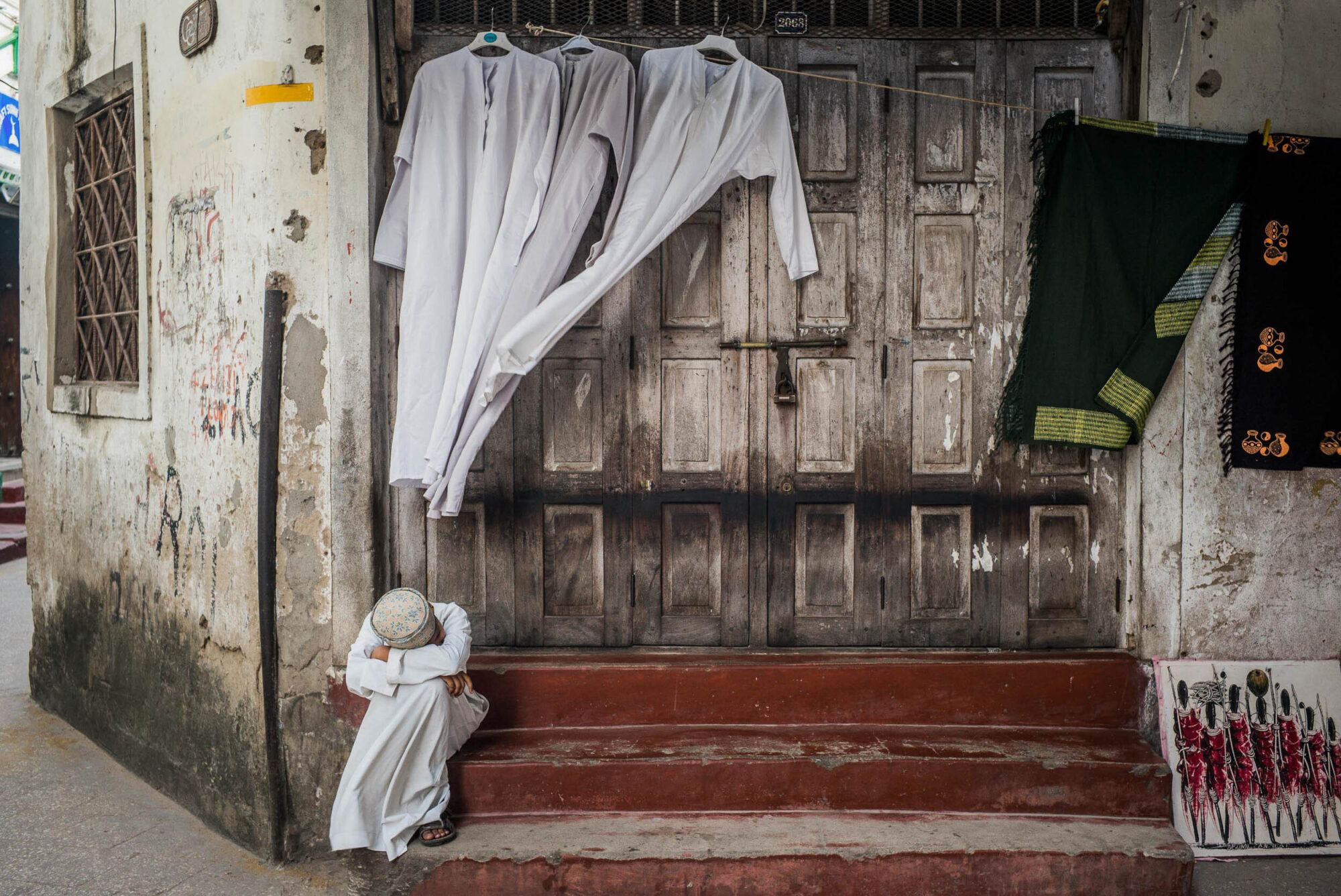 Sansibar, Tansania, 15. Juli 2014 - Ferien mit Lilli, Marie und Nadja auf Sansibar. Reportage in Tansania und Sansibar mit Werner Spitteler ueber Malaria, Artemisia Annua, Moringa und Mineralien.