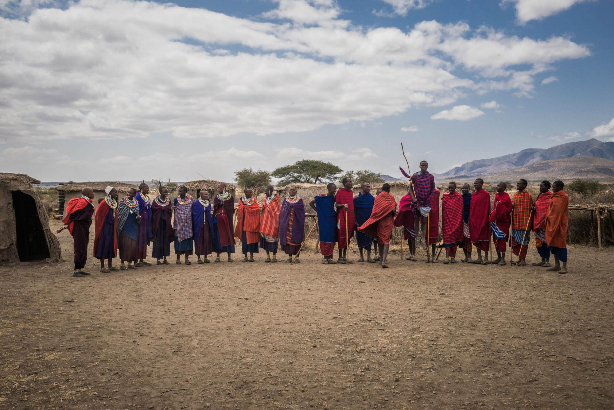Dar Es Salaam, Tansania, 18. Juli 2014  - Massai Dorf. Reportage in Tansania und Sansibar mit Werner Spitteler ueber Malaria, Artemisia Annua, Moringa und Mineralien.