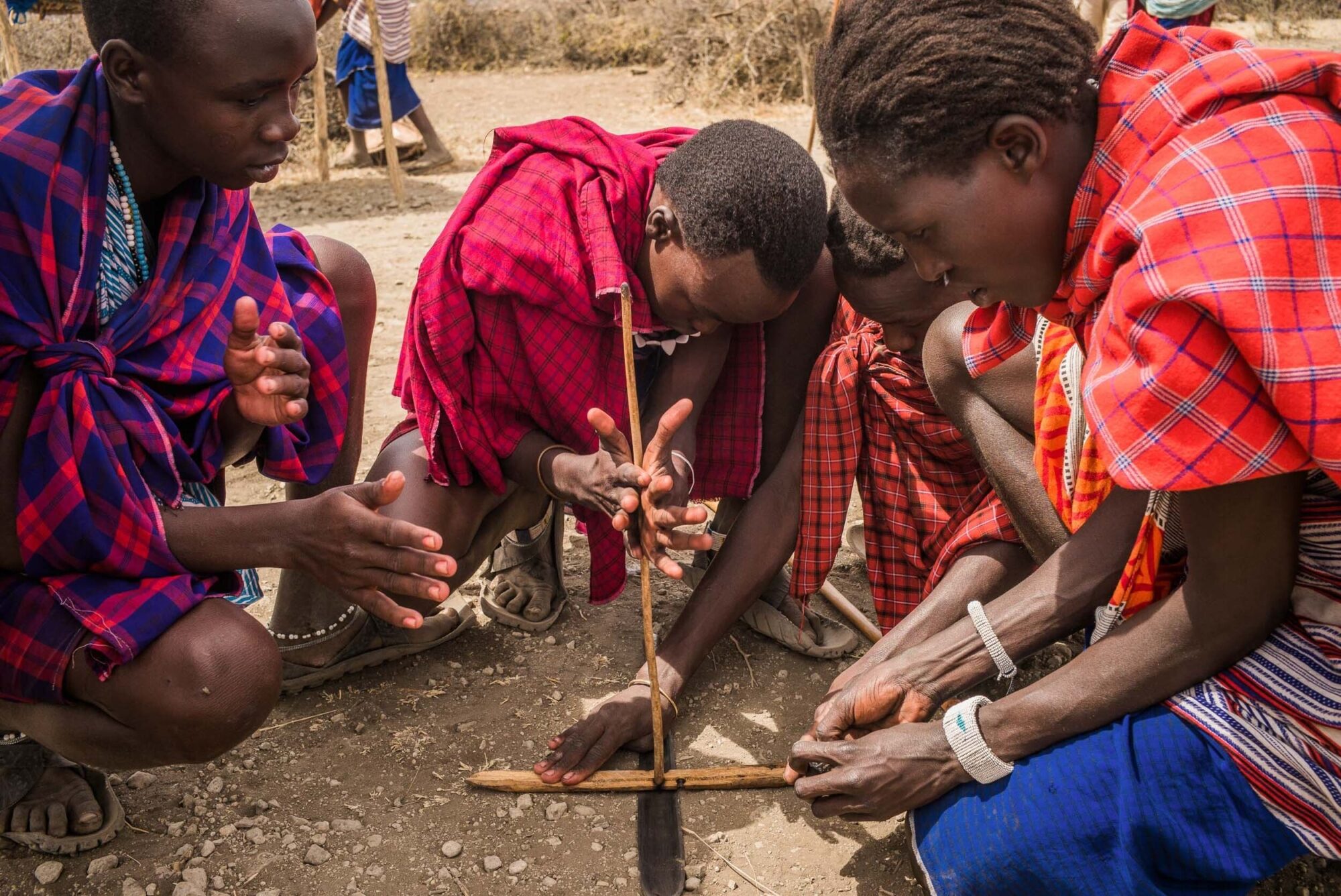 Dar Es Salaam, Tansania, 18. Juli 2014  - Massai Dorf. Reportage in Tansania und Sansibar mit Werner Spitteler ueber Malaria, Artemisia Annua, Moringa und Mineralien.