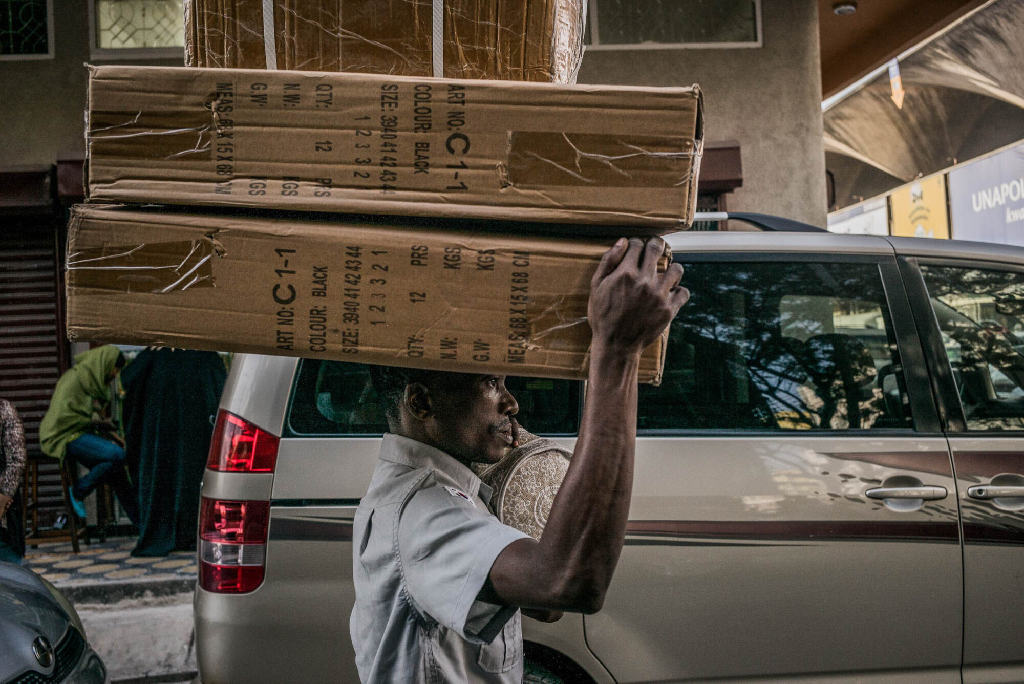 Dar Es Salaam, Tansania, 22. Juli 2014  - .Grab von  Yohani Kinyala Lauwo, Reportage in Tansania und Sansibar mit Werner Spitteler ueber Malaria, Artemisia Annua, Moringa und Mineralien.