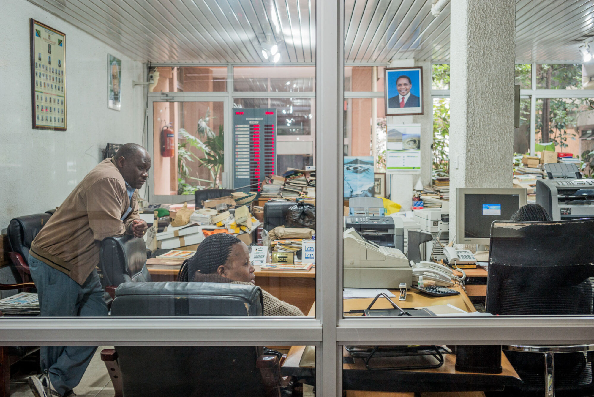 Dar Es Salaam, Tansania, 22. Juli 2014  - .Grab von  Yohani Kinyala Lauwo, Reportage in Tansania und Sansibar mit Werner Spitteler ueber Malaria, Artemisia Annua, Moringa und Mineralien.