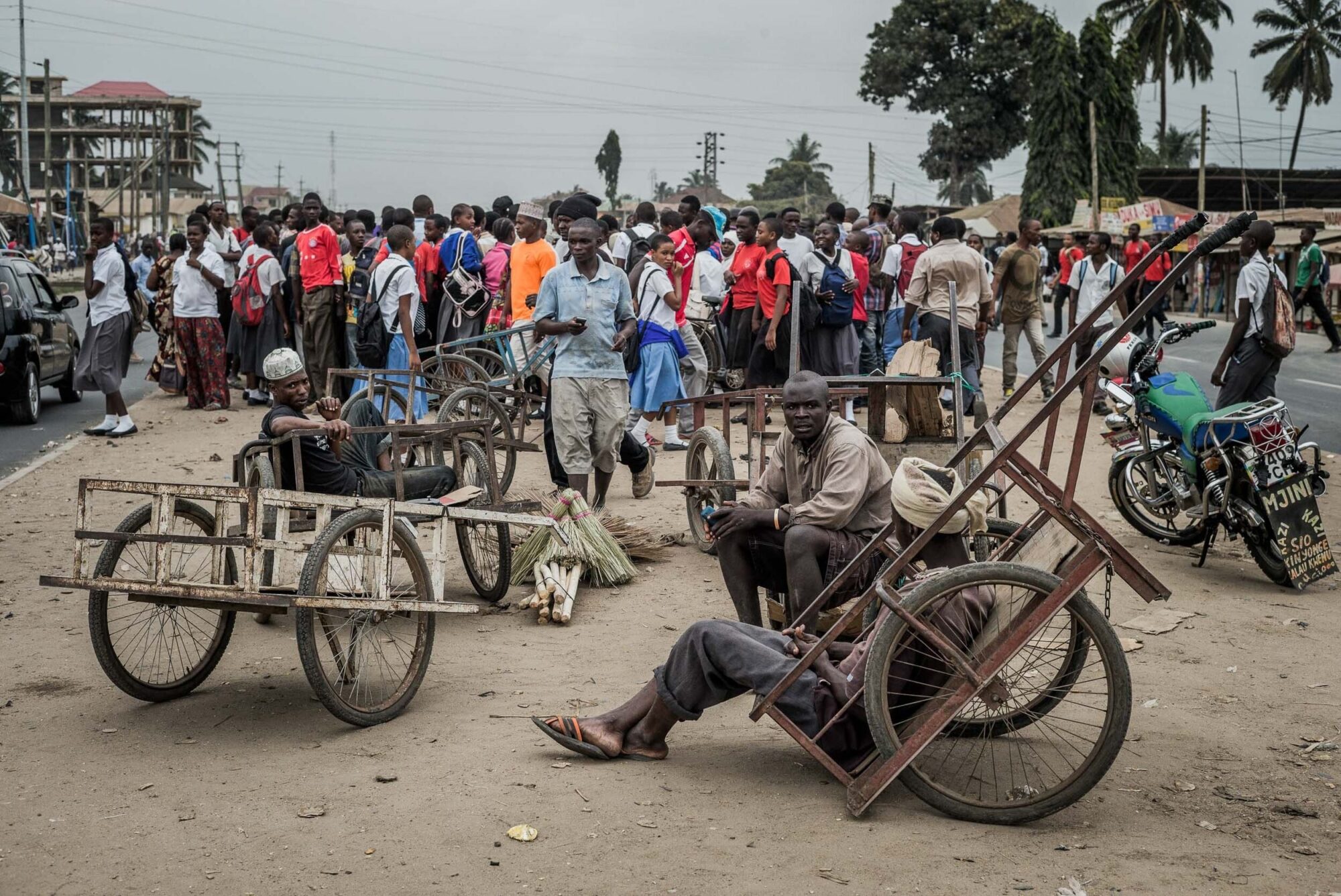 Dar Es Salaam, Tansania, 23. Juli 2014 - Reportage in Tansania und Sansibar mit Werner Spitteler ueber Malaria, Artemisia Annua, Moringa und Mineralien.