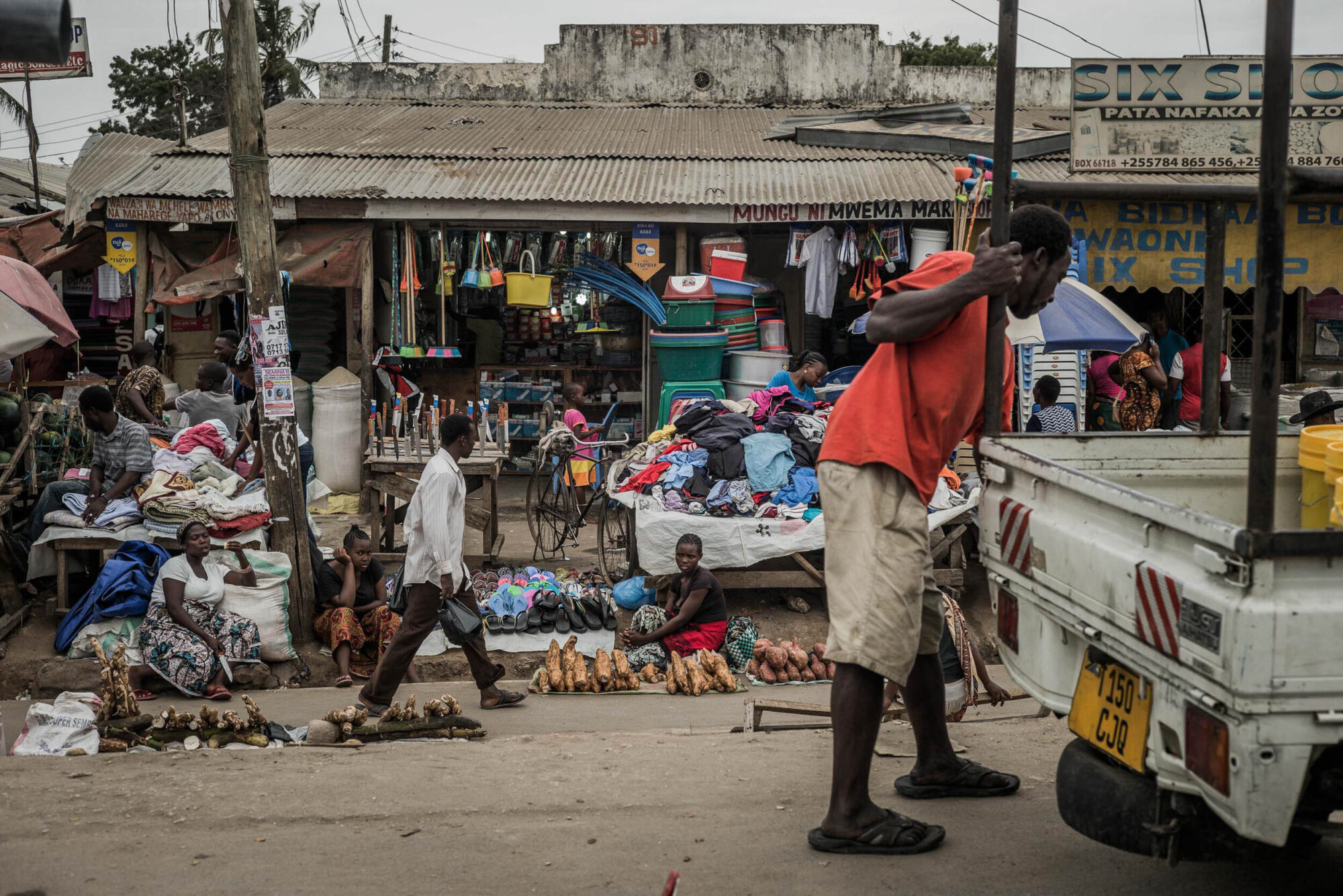 Dar Es Salaam, Tansania, 23. Juli 2014 - Reportage in Tansania und Sansibar mit Werner Spitteler ueber Malaria, Artemisia Annua, Moringa und Mineralien.