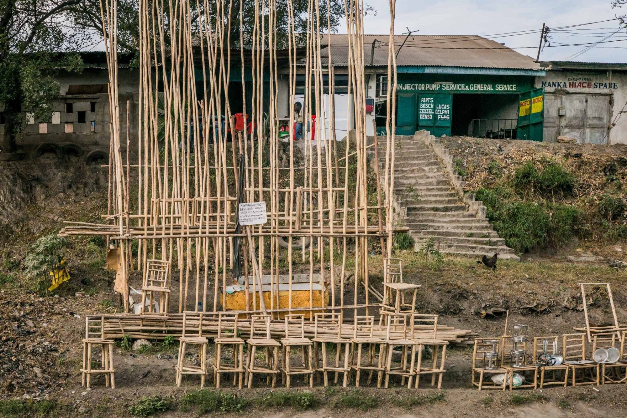 Dar Es Salaam, Tansania, 24. Juli 2014 - Flug von Dar Es Salaam nach Zuerich, Reportage in Tansania und Sansibar mit Werner Spitteler ueber Malaria, Artemisia Annua, Moringa und Mineralien.