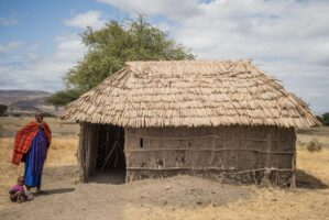 Dar Es Salaam, Tansania, 18. Juli 2014  - Massai Dorf. Reportage in Tansania und Sansibar mit Werner Spitteler ueber Malaria, Artemisia Annua, Moringa und Mineralien.