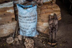 Dar Es Salaam, Tansania, 22. Juli 2014  - .Grab von  Yohani Kinyala Lauwo, Reportage in Tansania und Sansibar mit Werner Spitteler ueber Malaria, Artemisia Annua, Moringa und Mineralien.