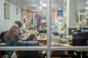Dar Es Salaam, Tansania, 22. Juli 2014  - .Grab von  Yohani Kinyala Lauwo, Reportage in Tansania und Sansibar mit Werner Spitteler ueber Malaria, Artemisia Annua, Moringa und Mineralien.